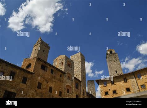 medieval towers torre grossa torri degli ardinghelli and torre rognosa