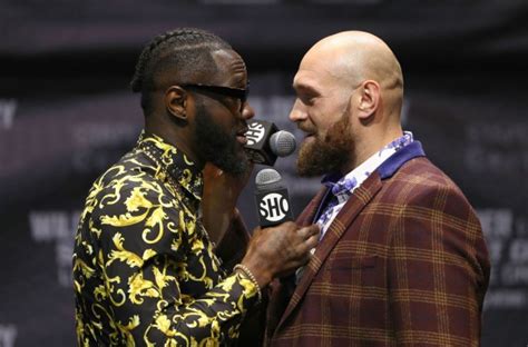 Deontay Wilder Accuses Tyson Fury Of Lying About Wwe Purse Metro News