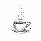 Kaffee Tasse Kaffeepause sketch template