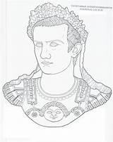 Romani Antica Antichi Impero Giochiecolori Schede Sculture Articolo sketch template