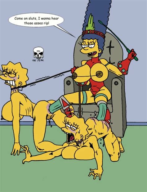 pic239819 lisa simpson maggie simpson marge simpson the fear the simpsons simpsons porn