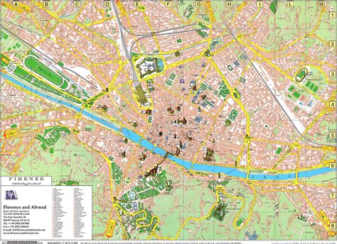 large florence maps     print high resolution  detailed maps