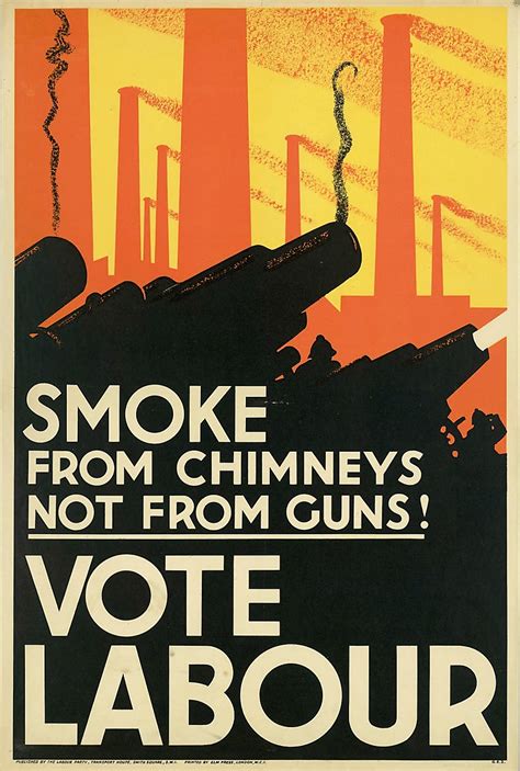 Labour Party Poster 1935 Flashbak