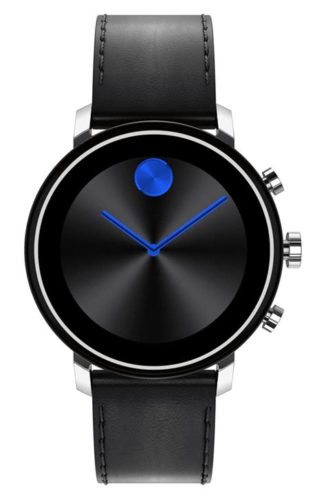 Movado Bold Connect 2 0 Leather Strap Smart Watch The Best Fitness