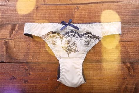 White Panties And White Bra Stock Image Image Of Embriodery Modern