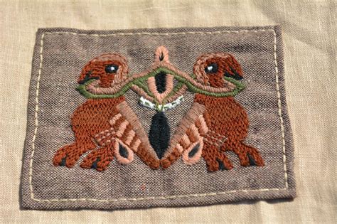 pin  viking embroidery