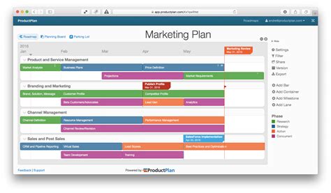 marketing plan template