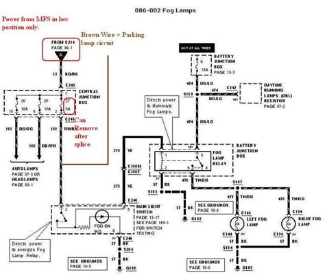 fog light wiring diagram fonline forums