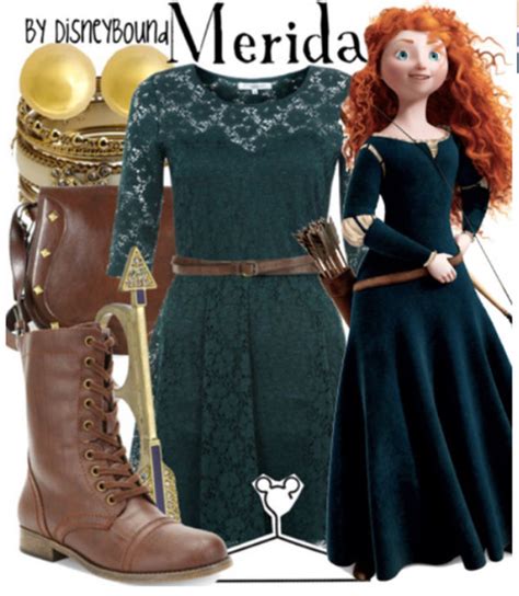 Dress Disney Merida Brave Wheretoget