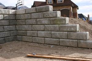 retaining wall systems   sizes   project retaining