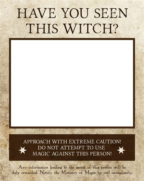 witch printable wanted poster    etsy singapore