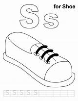 Shoe Coloring Pages Handwriting Converse Printable Sheet Shoes Practice Color Kids Getdrawings Popular sketch template