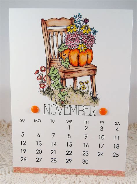 twinshappy november calendar page