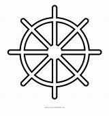 Wheel Clipart Ship Coloring Library Steering sketch template