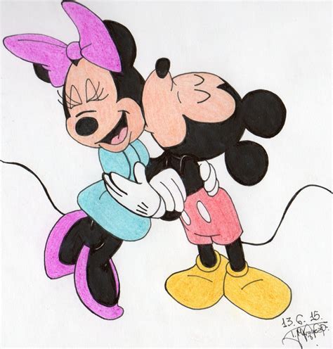 misdibujostm mickey  minnie mouse