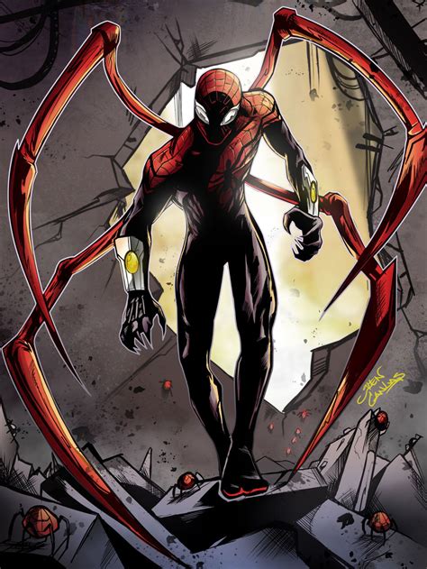 superior spiderman by glen canlas spiderman marvel comics marvel comic character