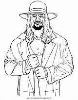 Undertaker Roman Reigns Wrestling Imprimer Kleurplaten Getcolorings Bianoti Colorin sketch template