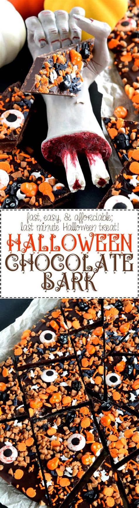 halloween chocolate bark lord byron s kitchen