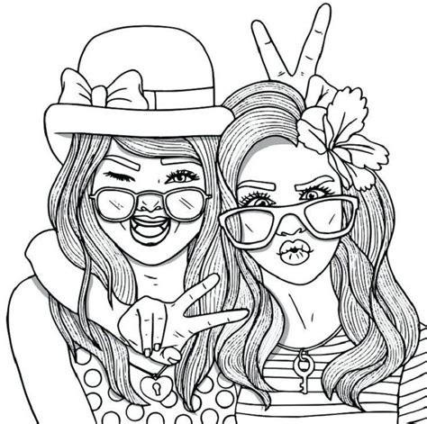 people coloring pages  printable bff coloring pages people