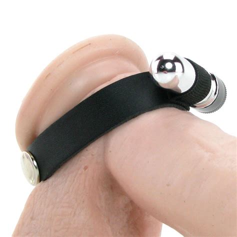 colt vibrating leather cock ring sex toys and adult novelties adult