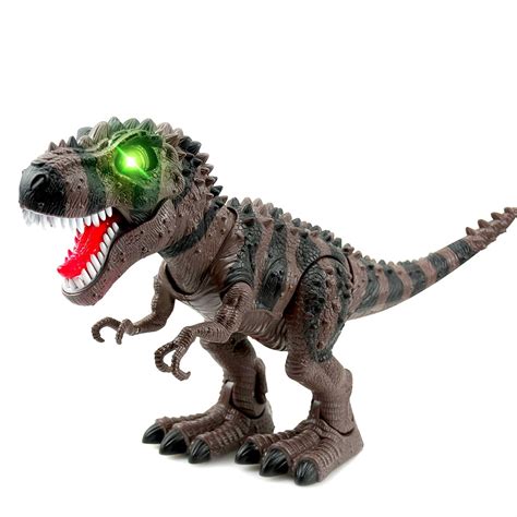 wonderplay walking dinosaur  rex toy figure  lights  sounds
