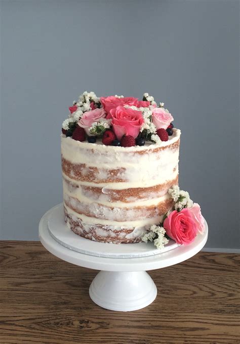 Naked Wedding Cakes Cakes Favours And Guest Books