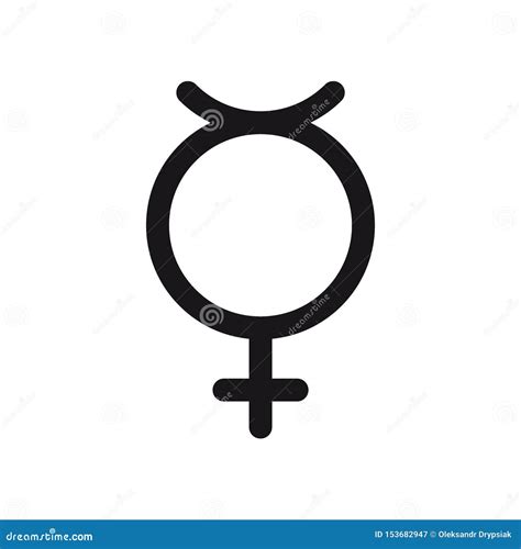 symbole non binaire de transsexuel icône de genre et d orientation