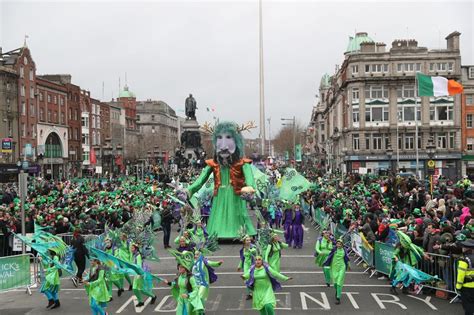 St Patrick S Day Dublin Parade Start Time Route Best Viewpoints And