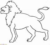 Hewan Sketsa Singa Mewarnai Marimewarnai Menggambar Berkaki Binatang Terlengkap Macan Empat Dua Kr Pola Gokil Paling Sumber Disimpan Gambarmewarnai Papan sketch template