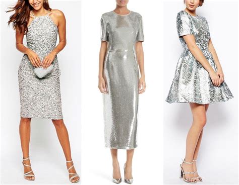 color shoes  wear  silver dress outfit silver dress outfit silver dress white