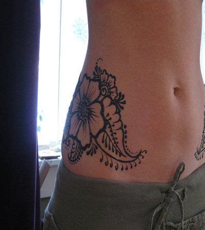 pelvic tattoos designs  los angeles women   waist tattoos