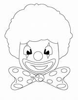 Clown Coloring Pages Kids Printable sketch template
