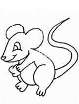Coloring Mouse Pages Kids Color Print Mice Ws sketch template