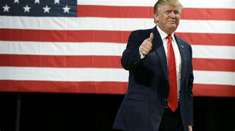 smiley donald trump  showing thumbs    flag background hd celebrities wallpapers hd