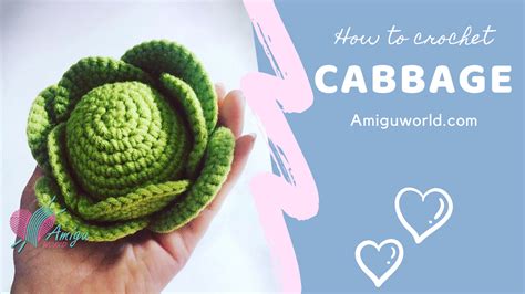 pattern   crochet  cabbage amigurumi ami saigon