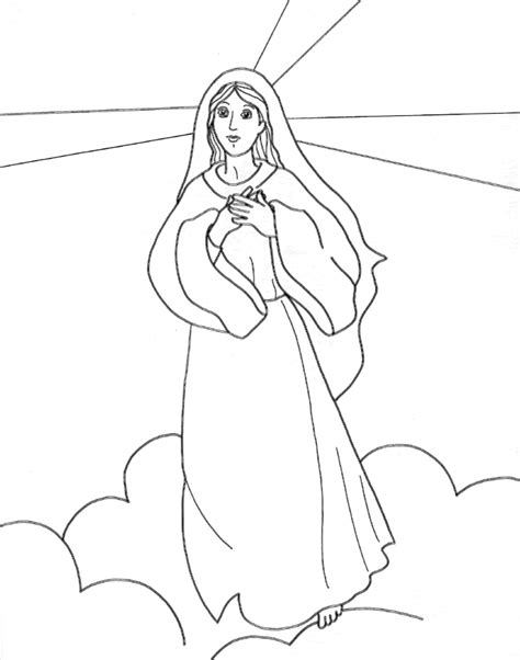 coloring pages  mother mary   coloring pages