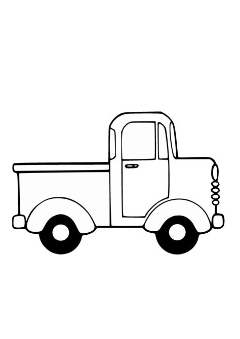 recycling truck coloring page   truck coloring pages clipart