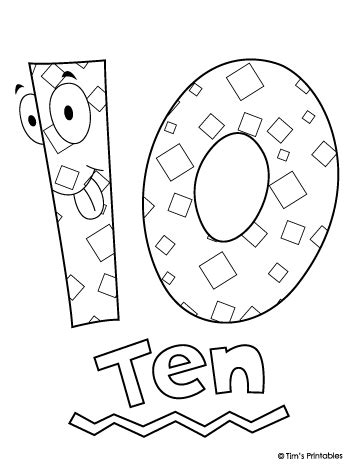 number  coloring page number  coloring pages twisty noodle