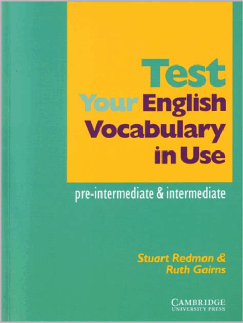 test  english vocabulary   pre intermediate intermediate ebookcache