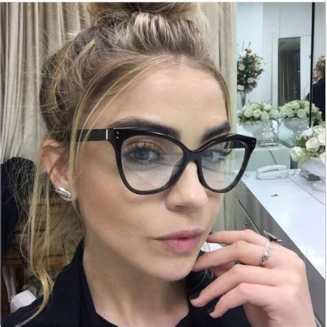 buy 2018 vintage cat eye glasses frame women brand