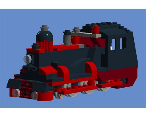 lego moc 15204 steam locomotive classic 2018 rebrickable build