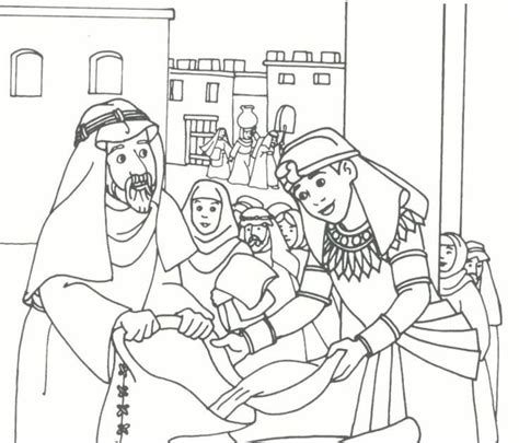joseph children coloring pages inerletboo