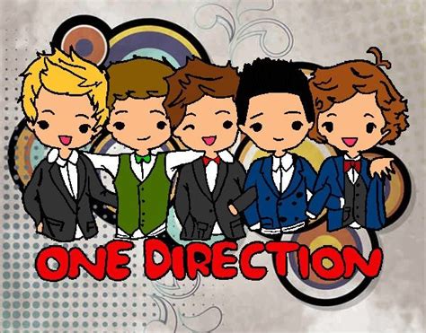 one direction cartoon one direction drawing pinterest