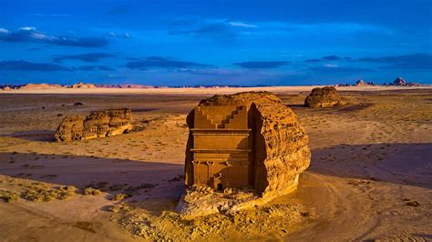 nabataean tomb  madain saleh aka hegra saudi arabia  tuul
