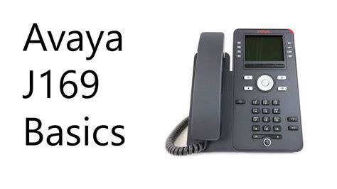 avaya  ip phone product overview youtube