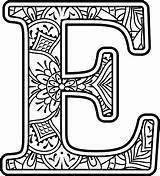 Letter Lettre Kleurplaat sketch template
