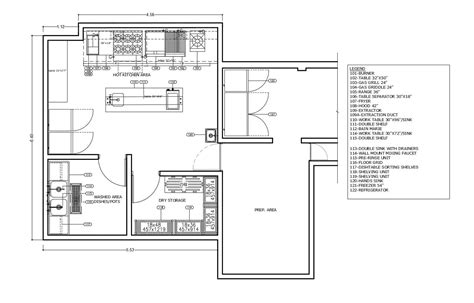 cafe kitchen floor plan floorplansclick