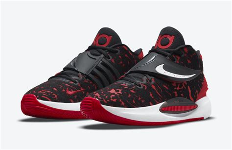nike kd  bred black red cw  release date sbd