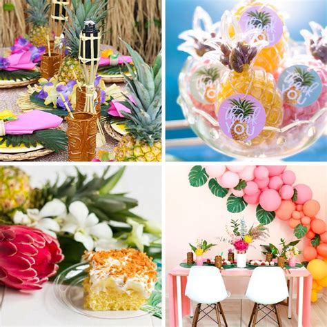tropical luau party ideas with images luau party