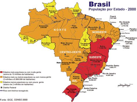 reforco geografia densidade demografica  brasil